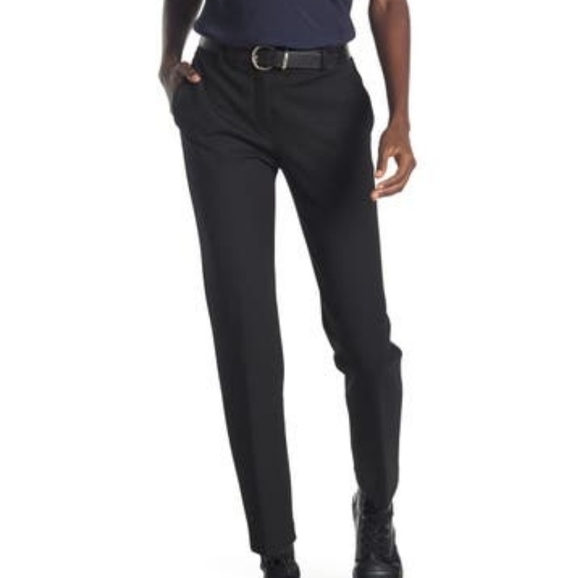 THEORY tailored double stretch black pants, 2 - Picture 3 of 12